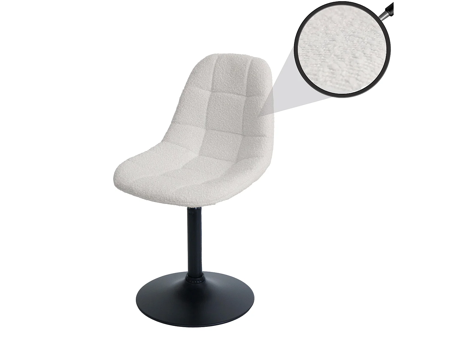 Krzesło do jadalni MCW-A60,  kremowy