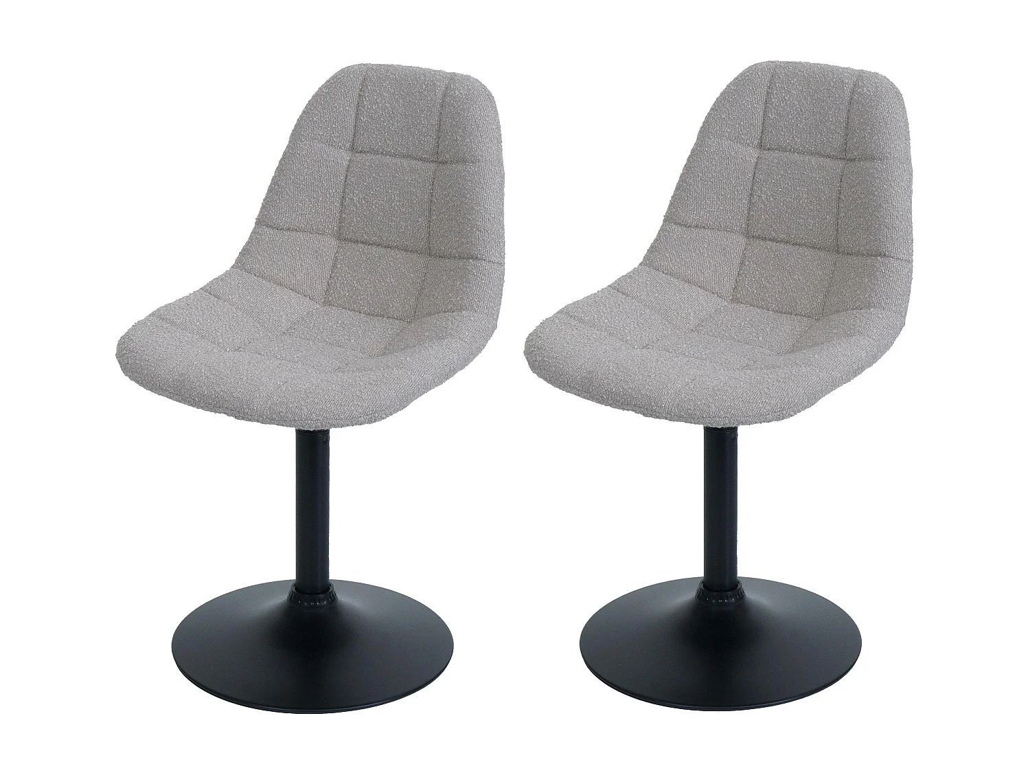 Chaise de salle à manger MCW-A60 (lot de 2),  taupe