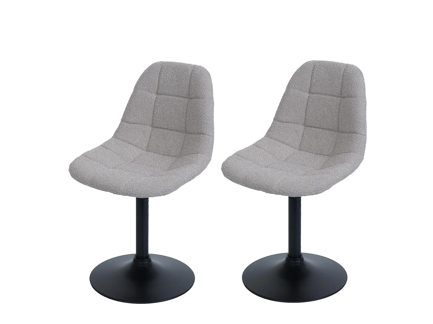 Chaise de salle à manger MCW-A60 (lot de 2),  taupe