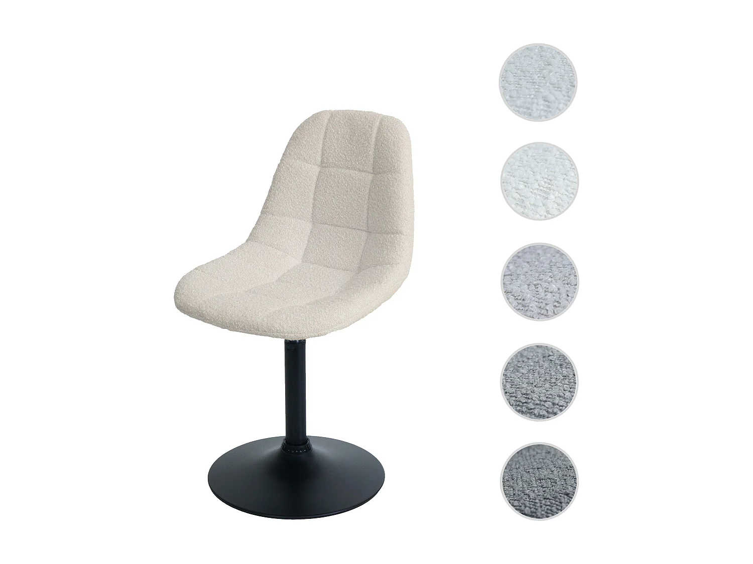 Chaise de salle à manger MCW-A60,  beige