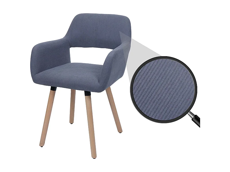 Cadeira de jantar MCW-A50 II,  cinzento escuro