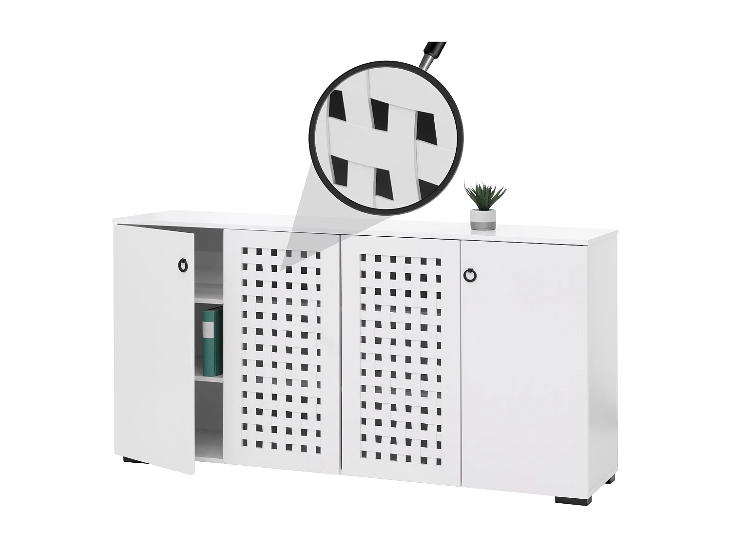 Dressoir MCW-N87,  wit