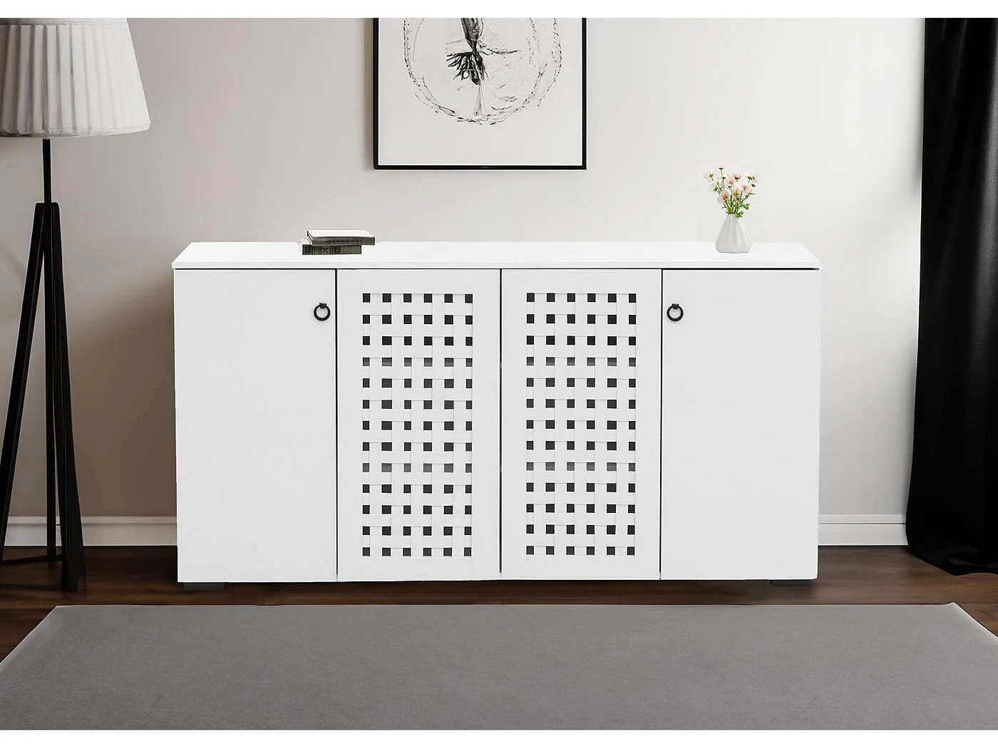 Dressoir MCW-N87,  wit
