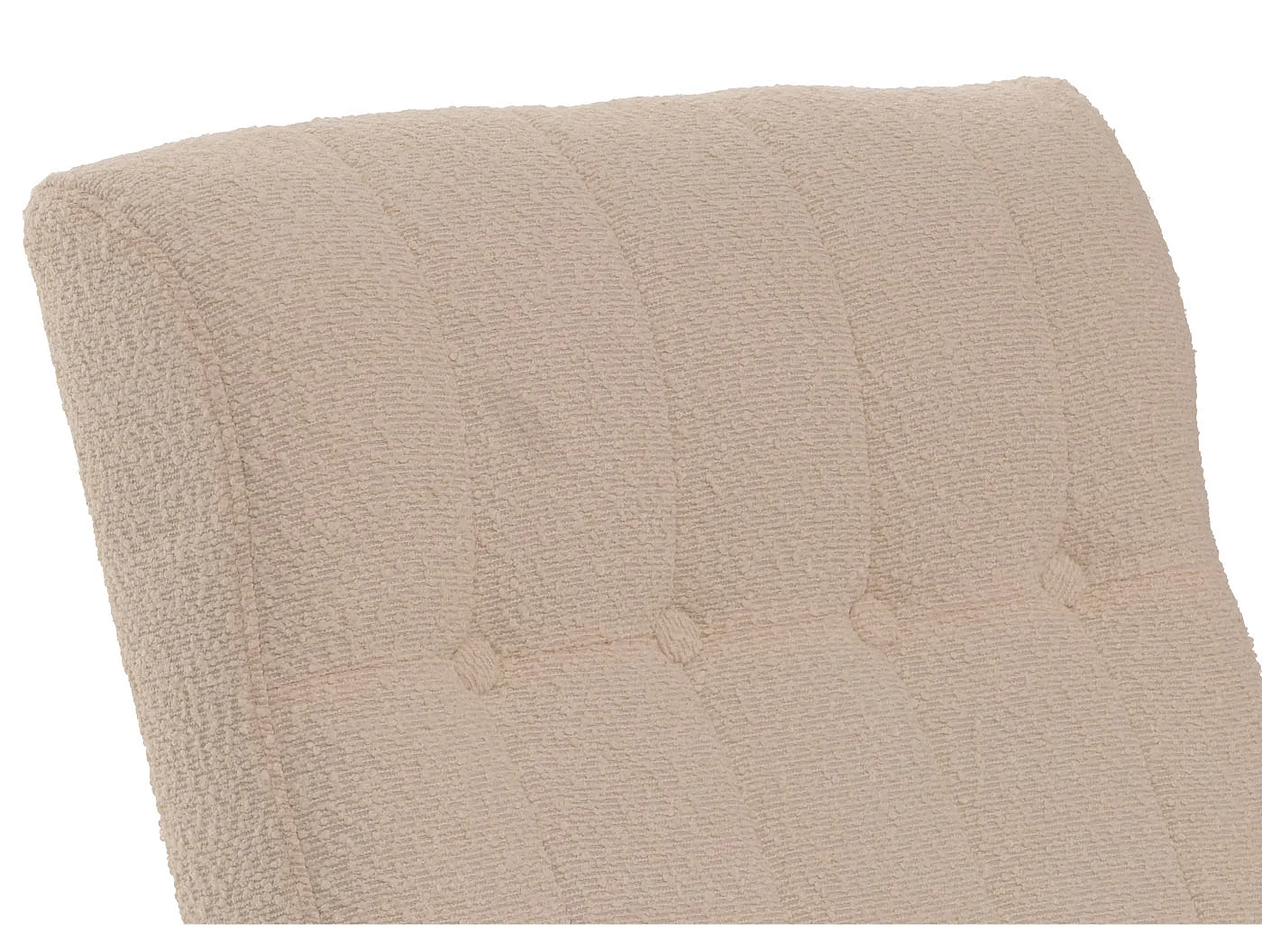 Schommelstoel MCW-K10,  beige, frame naturel