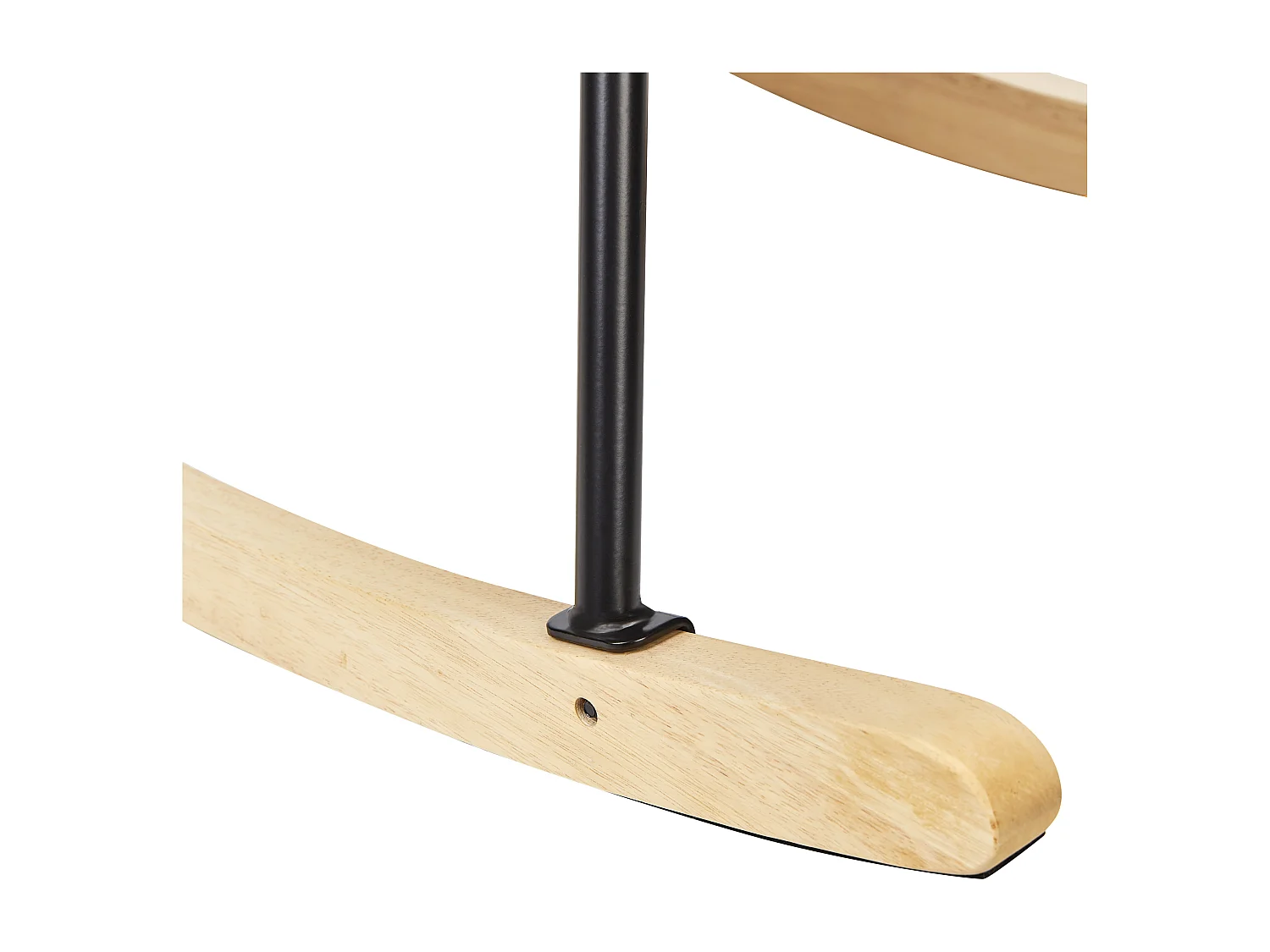 Fauteuil à bascule OULU Bouclé Vert foncé