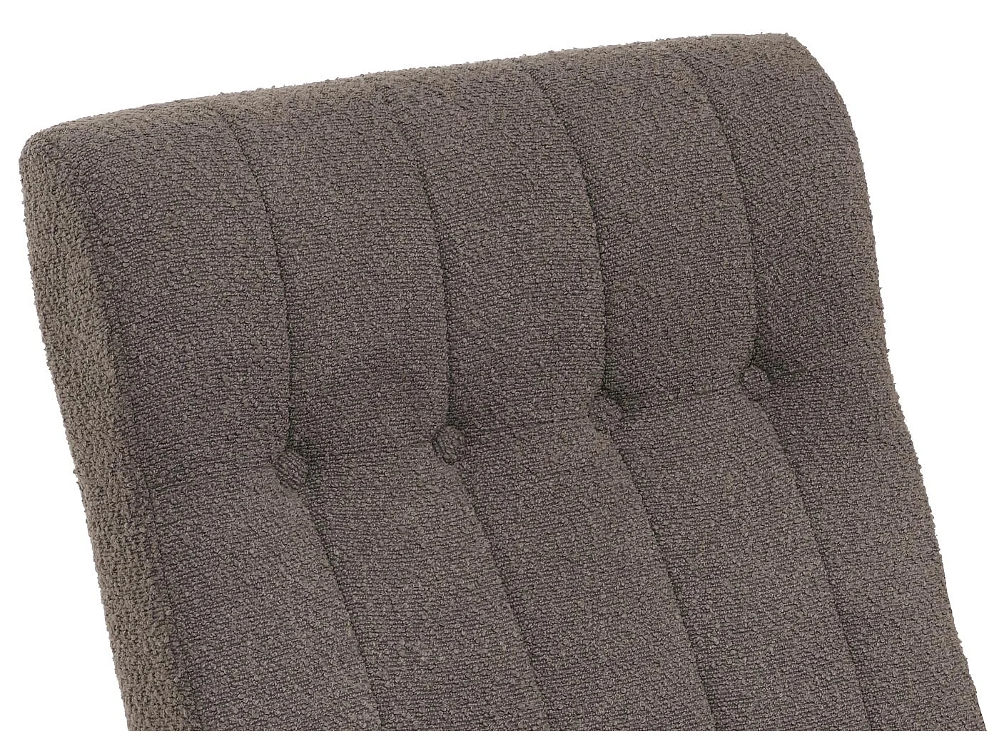 Schommelstoel MCW-K10,  donkergrijs, frame naturel