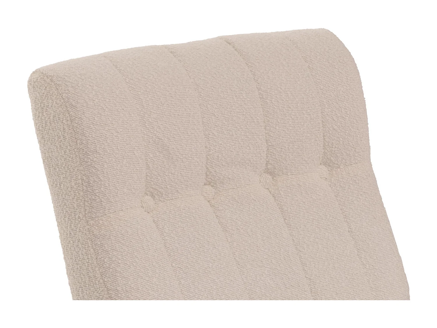 Schommelstoel MCW-K10,  beige, frame in walnootlook