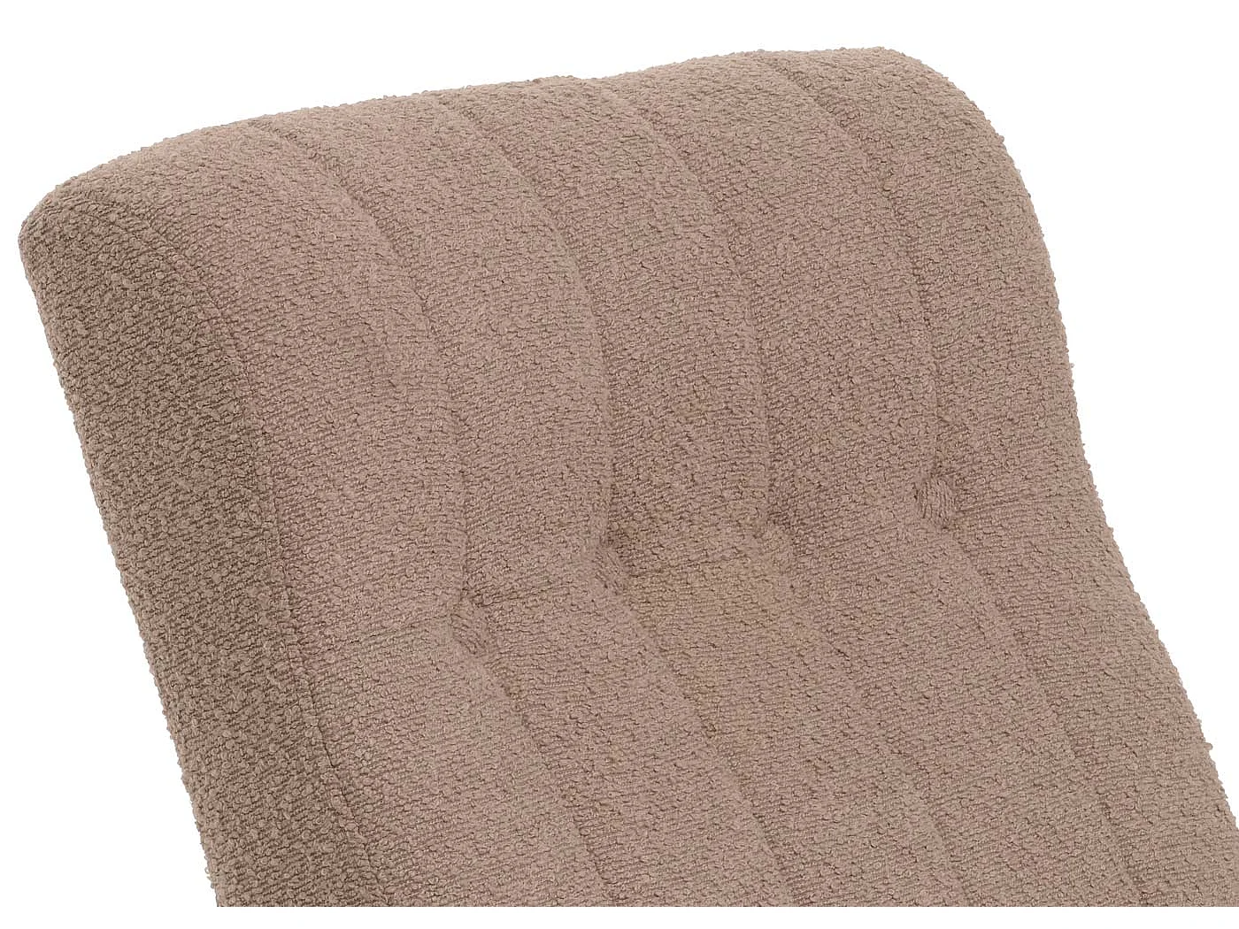 Schommelstoel MCW-K10,  taupe, frame naturel