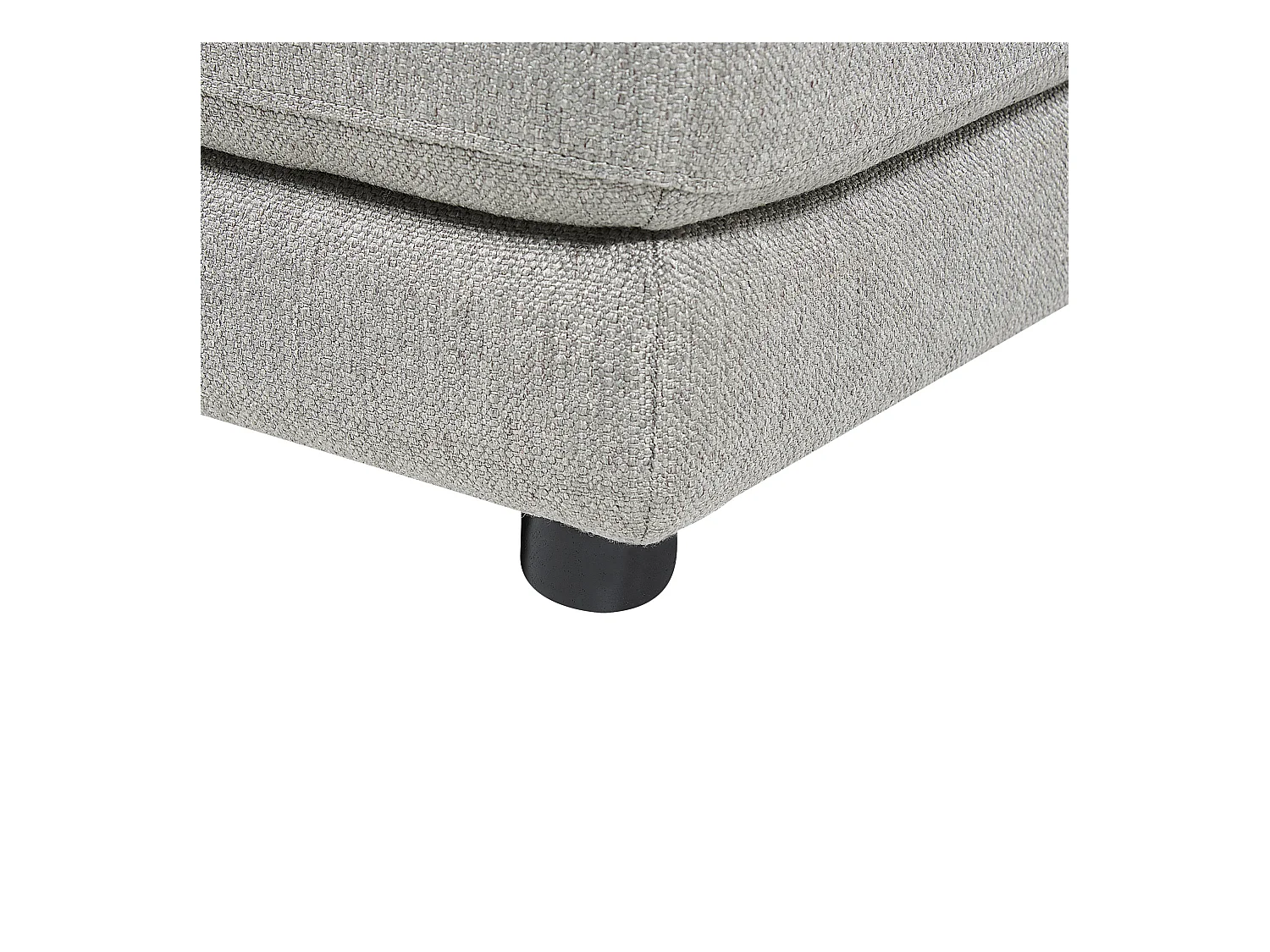 Repousa-pés SIGTUNA Tecido Cinzento claro