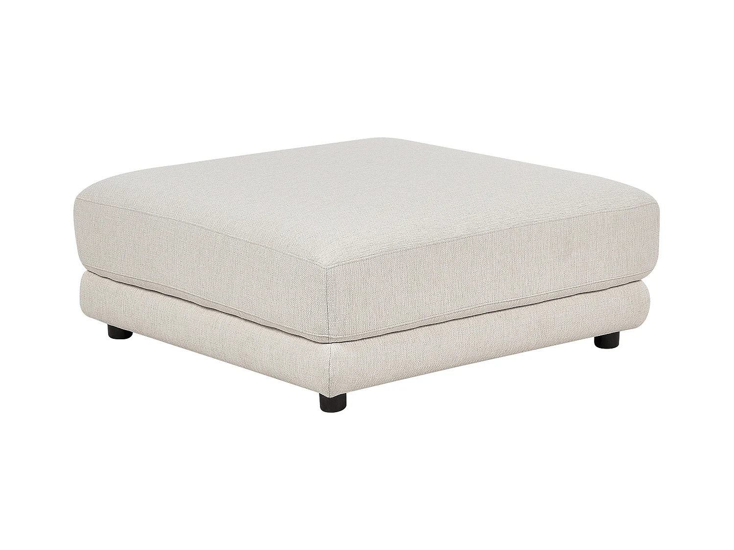 Ottoman SIGTUNA Tissu Blanc cassé