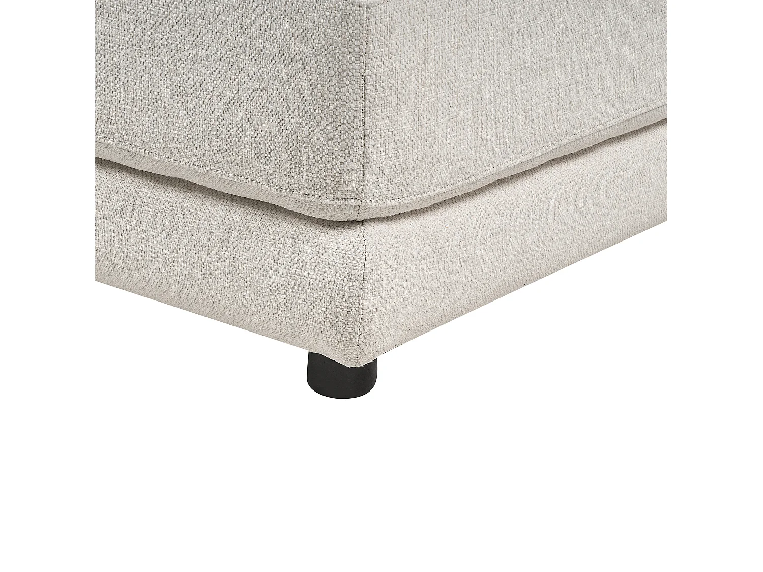 Ottoman SIGTUNA Tissu Blanc cassé