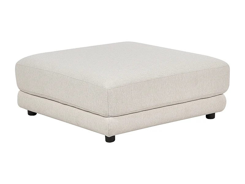 Ottoman SIGTUNA Tissu Blanc cassé