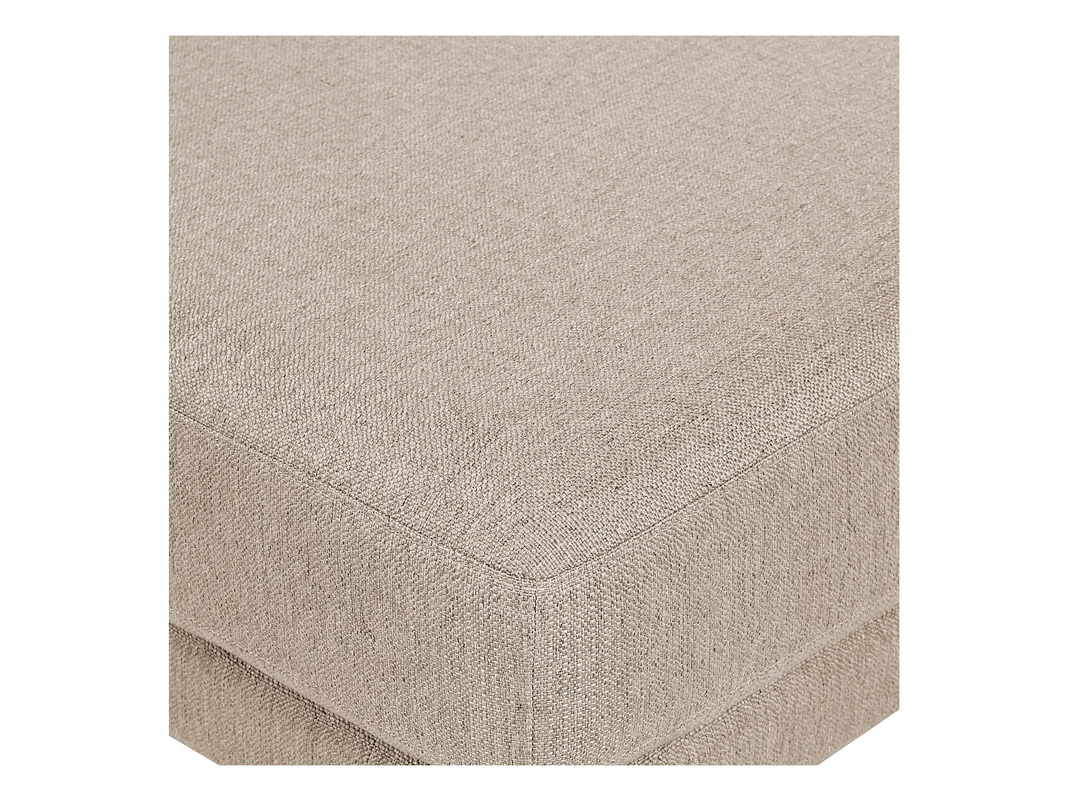 Ottomane SIGTUNA Stoff Beige