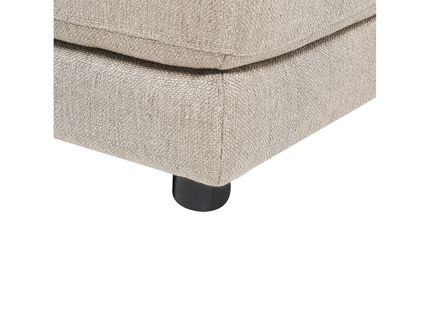 Ottomaan SIGTUNA Stof Beige