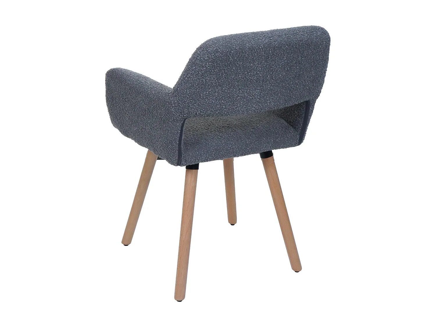 Chaise de salle à manger MCW-A50 II,  gris foncé