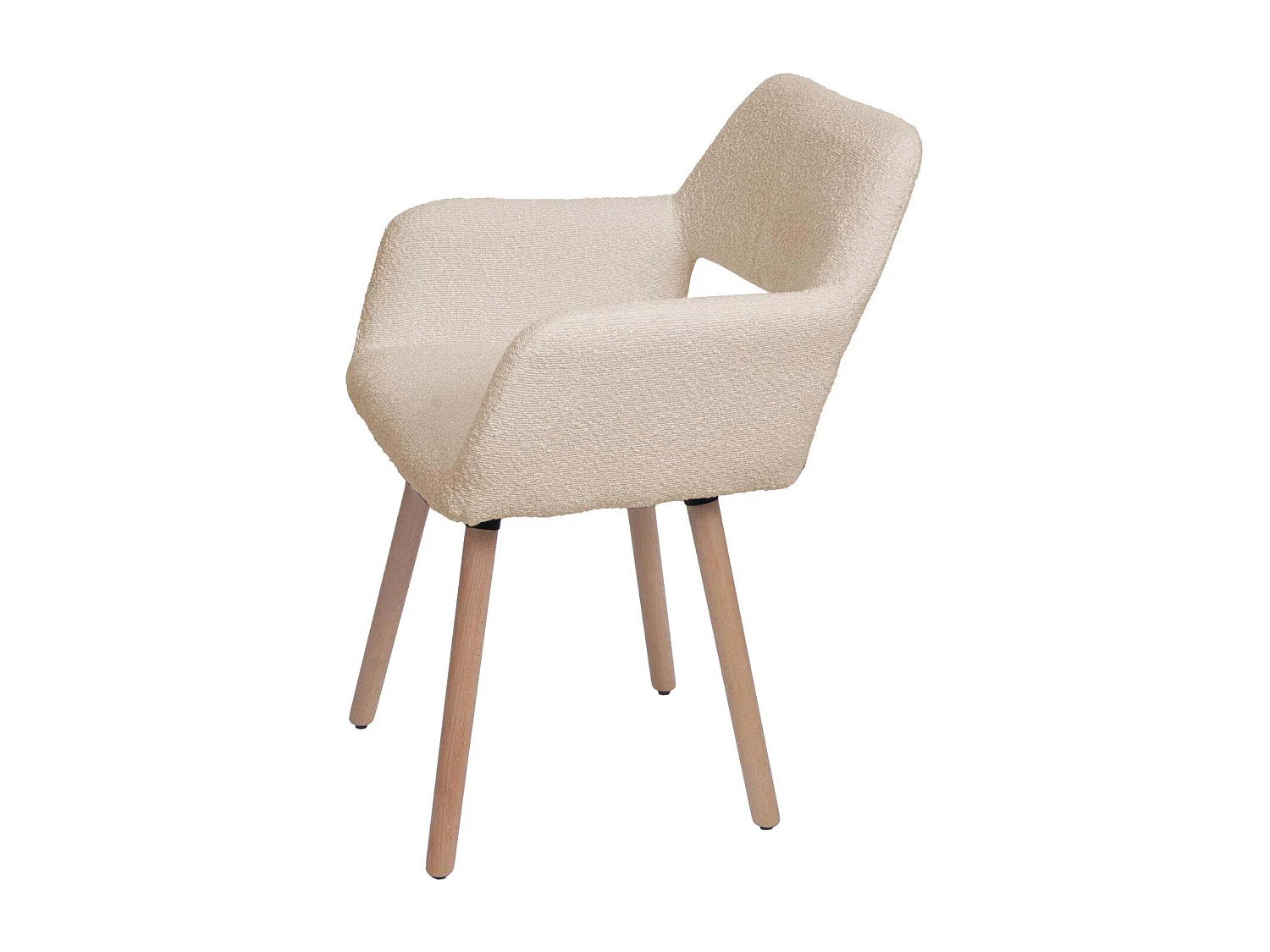 Chaise de salle à manger MCW-A50 II,  beige