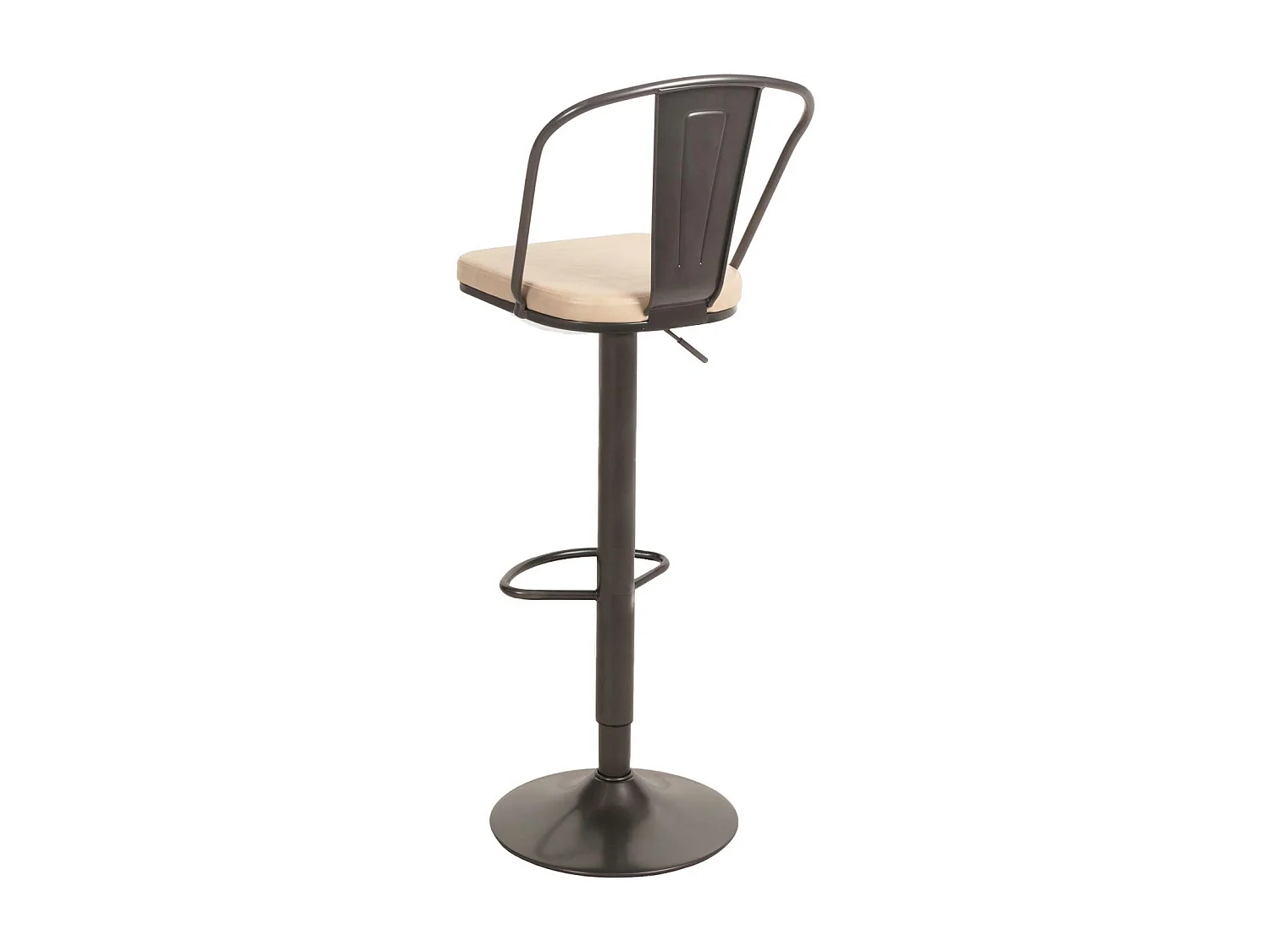 Banco de bar MCW-H10a (conjunto de 2),  bege vintage