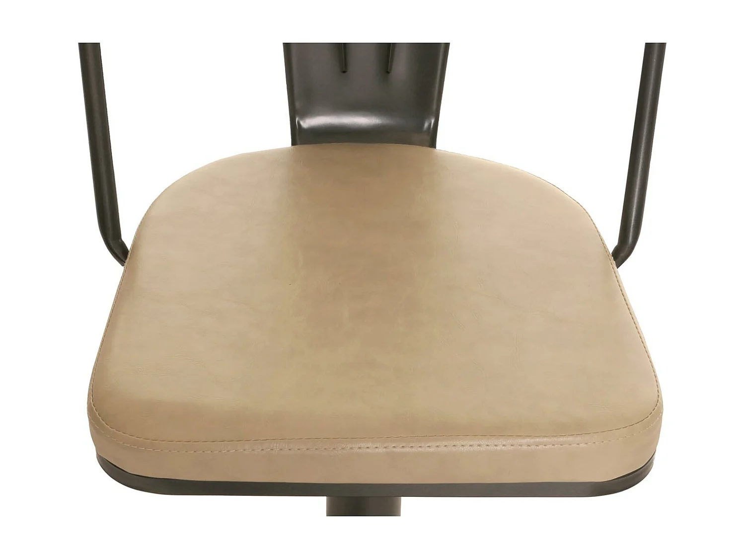 Banco de bar MCW-H10a (conjunto de 2),  bege vintage