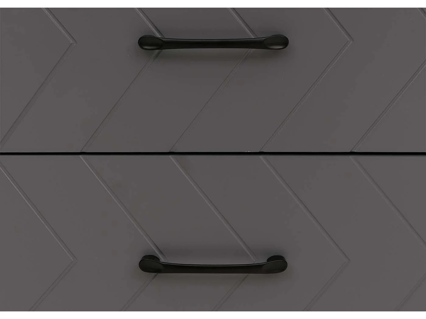 Comodino tavolino MCW-N89, tavolo d'appoggio, 2 cassetti in legno melaminico, 55x48x40cm ~ aspetto marmo grigio