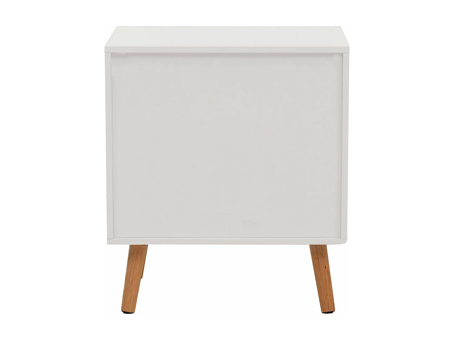 Table de chevet MCW-N89,  blanc
