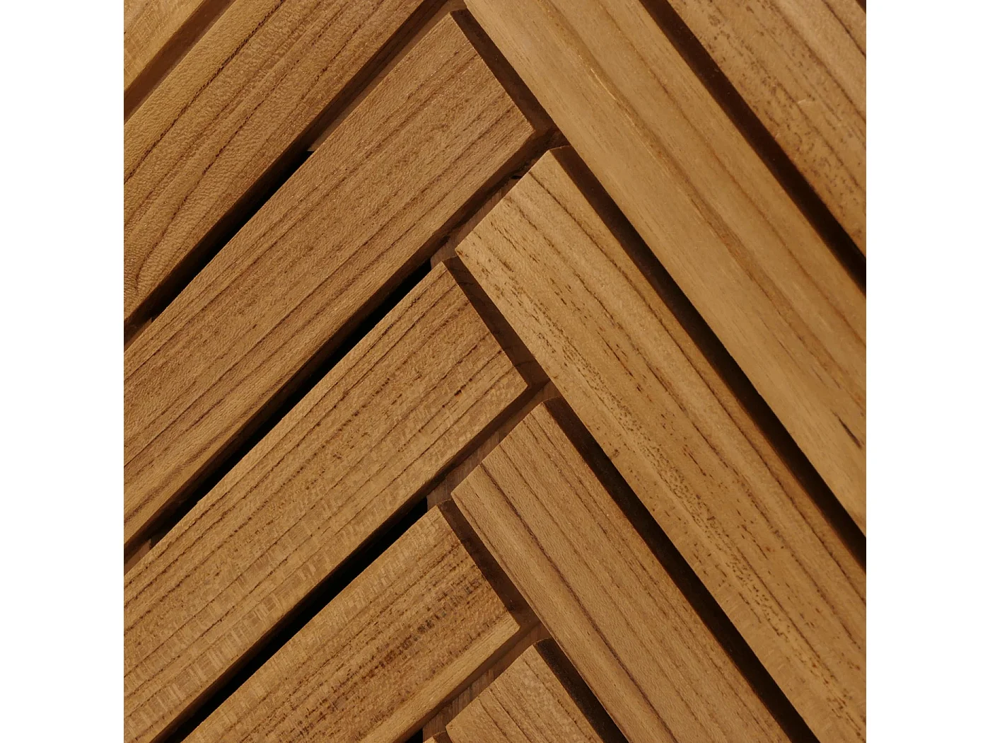 Armoire haute en teck MCW-M74