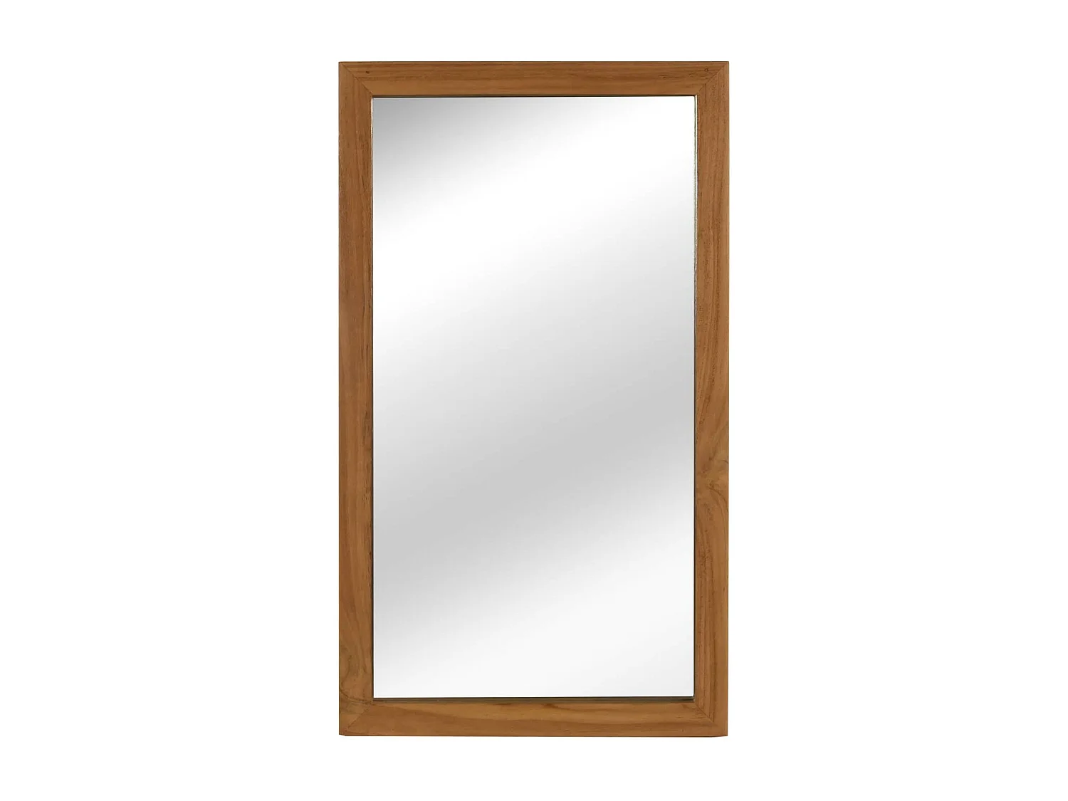 Miroir mural en teck MCW-M75