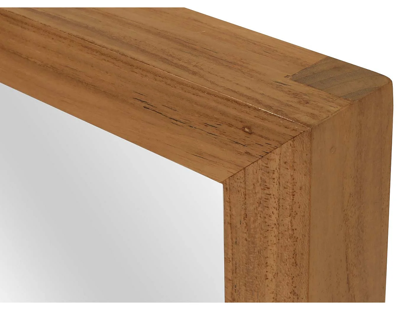 Teakhouten wandspiegel MCW-M75