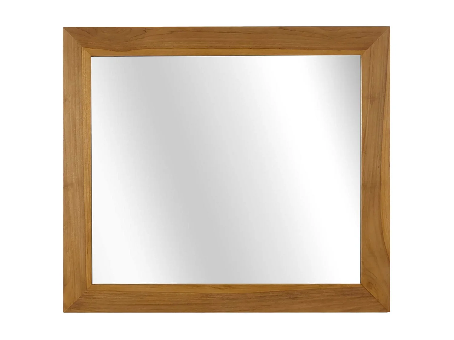 Teakhouten wandspiegel MCW-M75