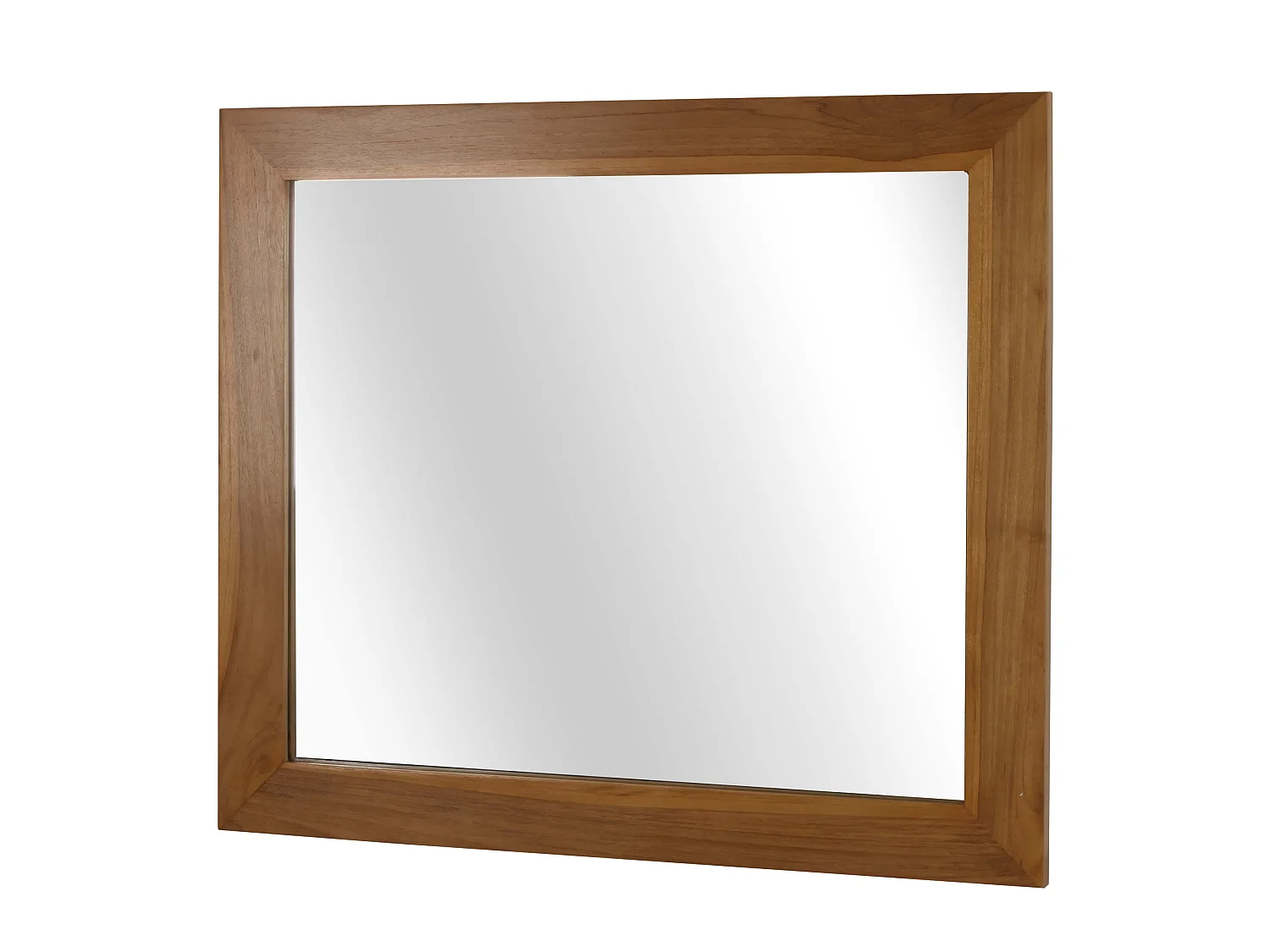 Espelho de parede em teca MCW-M75