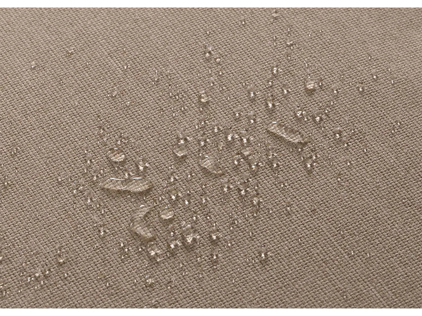 Set 2 sedie soggiorno in alluminio MCW-N38, sedie salotto con braccioli, intreccio corda ~ beige cuscino marrone chiaro