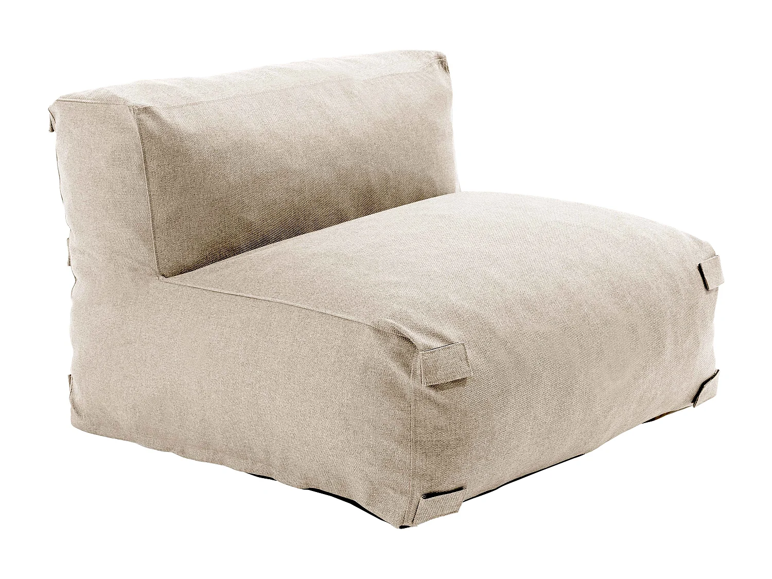 Salon de jardin modulable 2 places beige - Mixi