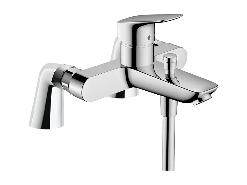 Mitigeur baignoire mécanique HANSGROHE Logis avec colonnettes