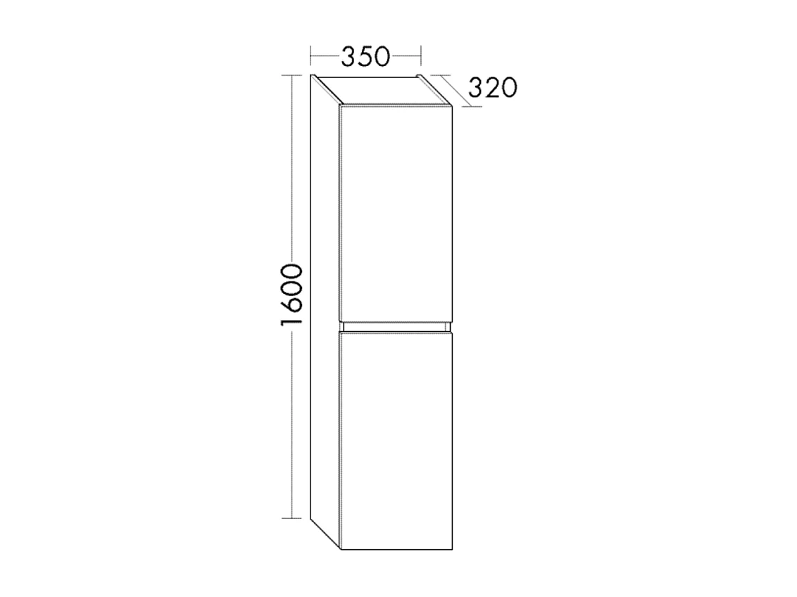 Colonne de salle de bain BURGBAD Joline