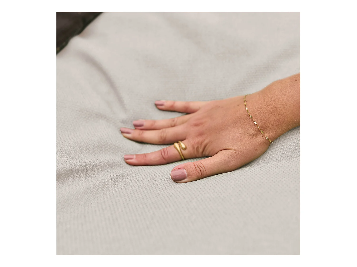 Salon de jardin modulable 6 places beige - Mixi