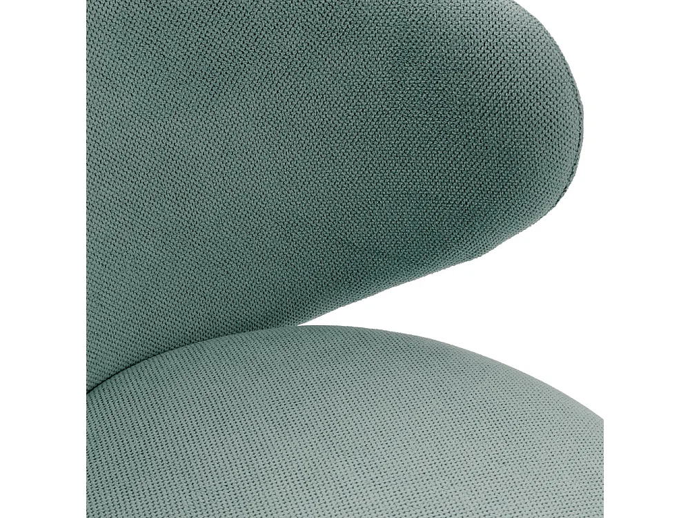 Havel - Fauteuil en tissu et métal - vert eucalyptus