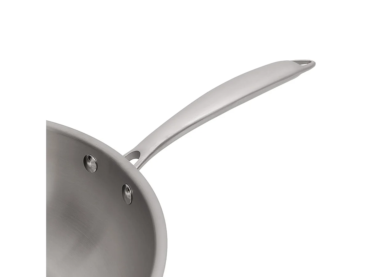 Gourmet - Wok 28 cm inox triply