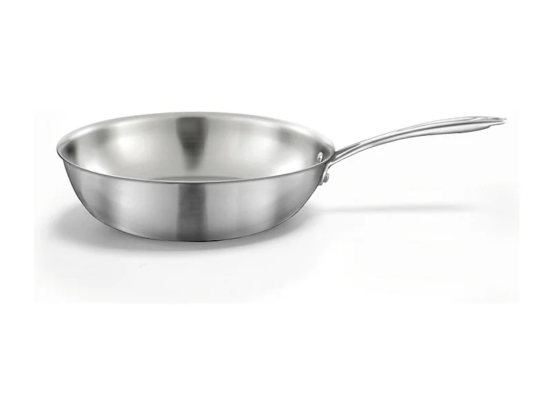 Gourmet - Wok 28 cm inox triply