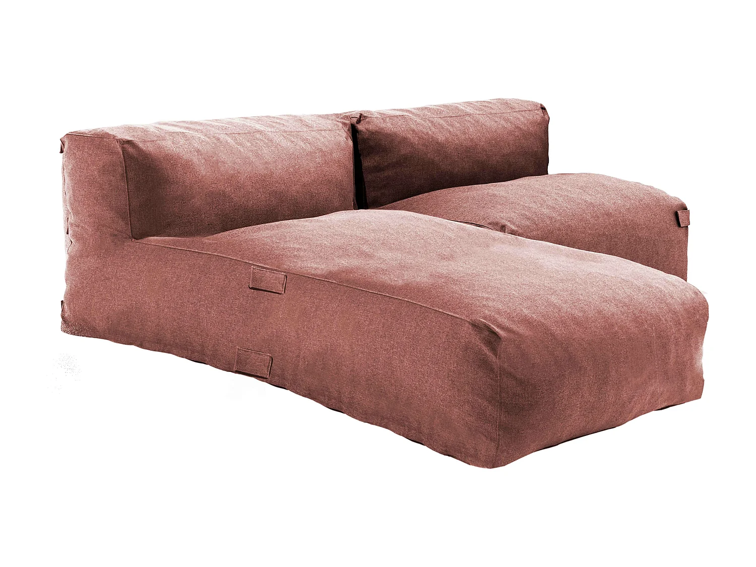 Salon de jardin modulable 2 places terracotta - Mixi