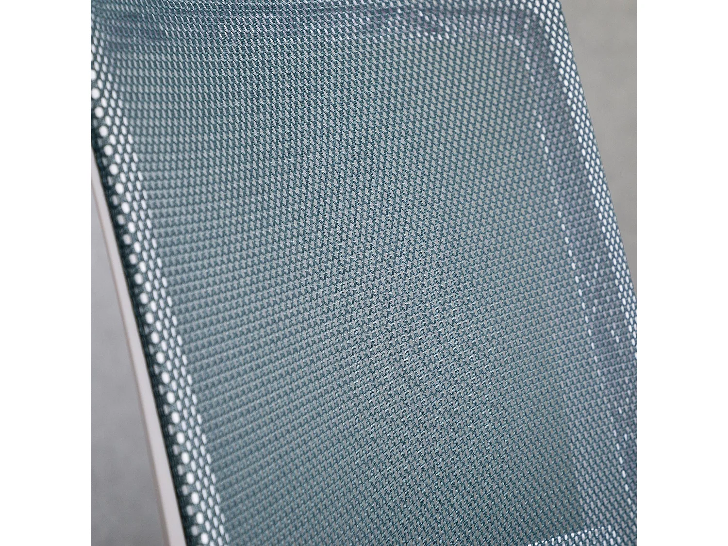 Chaise de bureau PERTH, Pivotante et réglable en hauteur, Tissu mesh, Avec accoudoirs, Gris-bleu