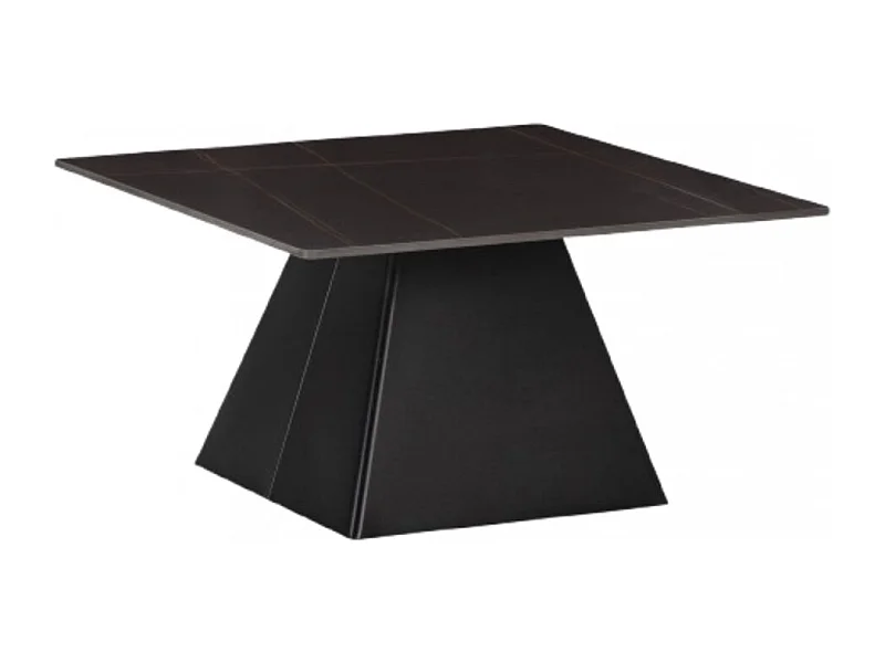 Salontafel Merve - 80x80x43cm - Zwart