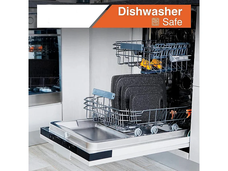 Set 3 planches à découper 25/31/40 cm Noir Royalty Line RL-CB3PC-B