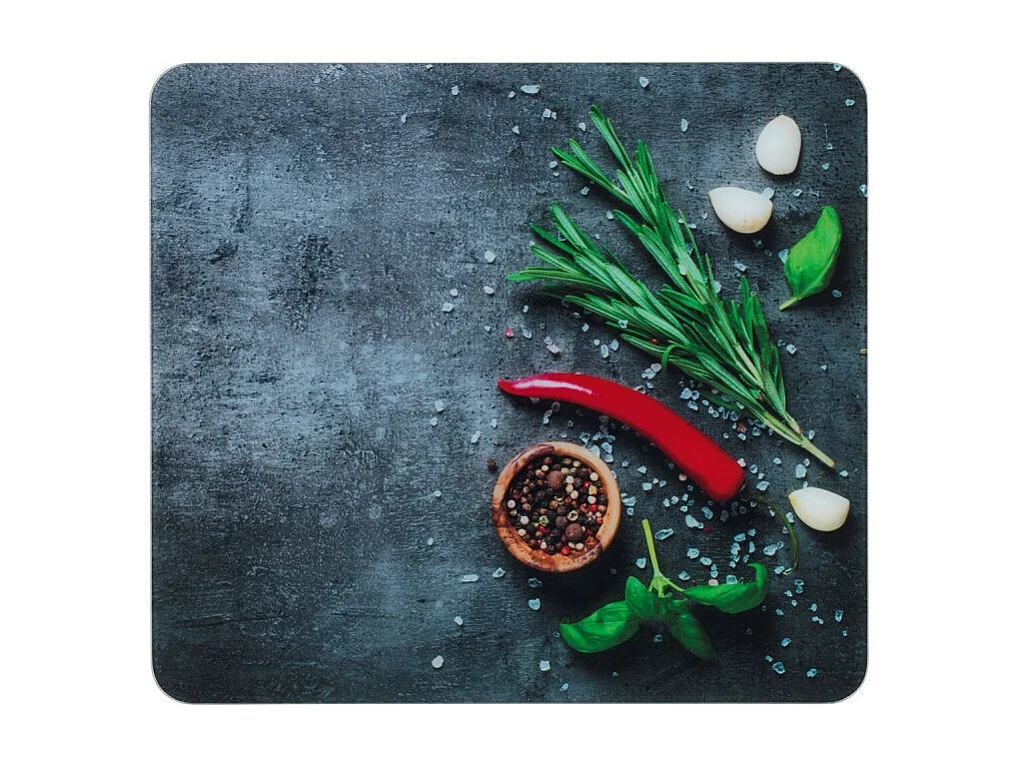 Plaque multi-usage à imprimé romarin - Multicolore - l 50 x L 56 cm