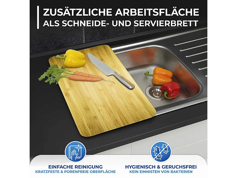 Lot de 2 plaques de protection en verre Universelle effet bois - Marron - l 30 x L 50 cm