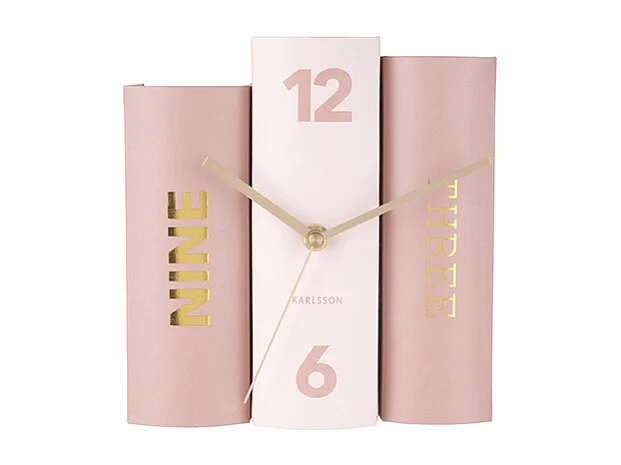 Horloge à poser Livre - Hauteur 20 cm - PRESENT TIME