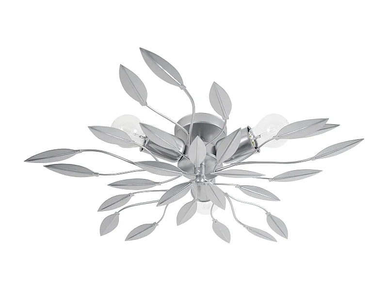 Plafonnier TOSEL ,métal,Aluminium,H12xD55xP55cm