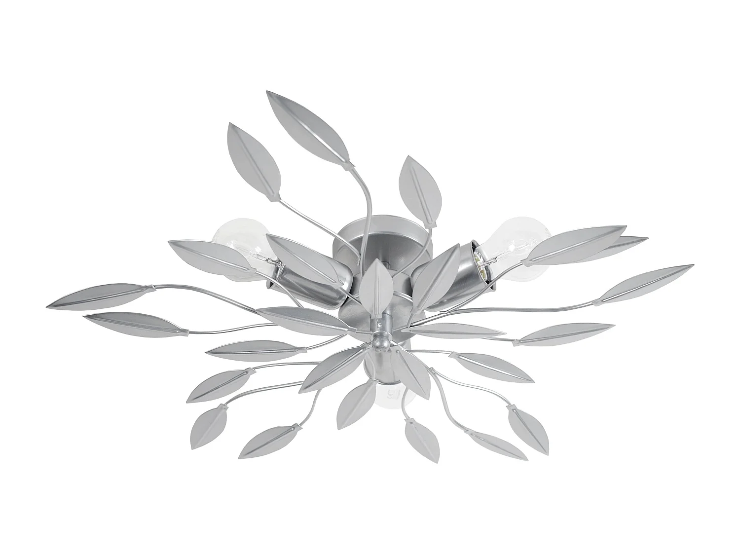 Plafonnier TOSEL ,métal,Aluminium,H12xD55xP55cm