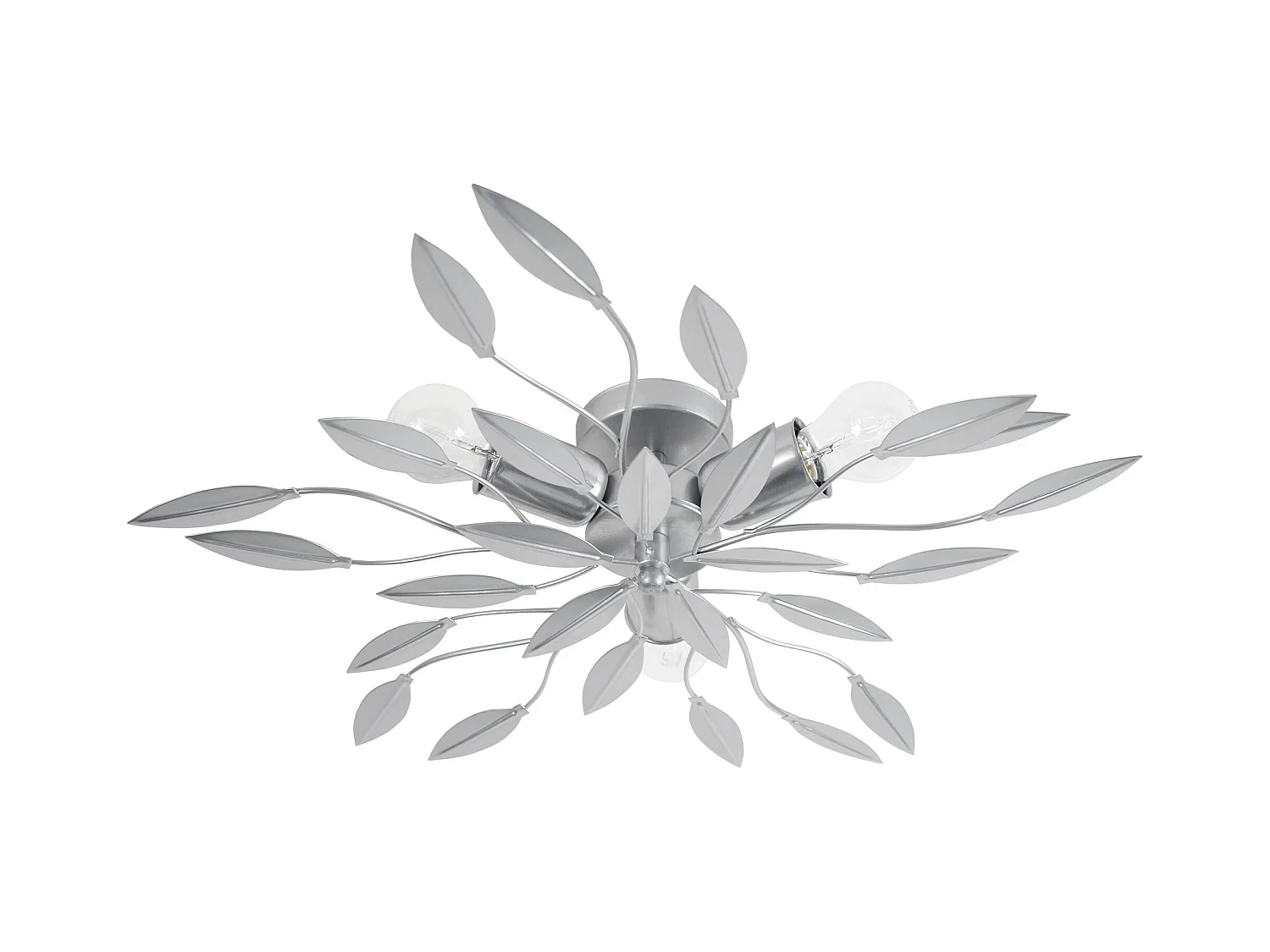 Plafonnier TOSEL ,métal,Aluminium,H12xD55xP55cm