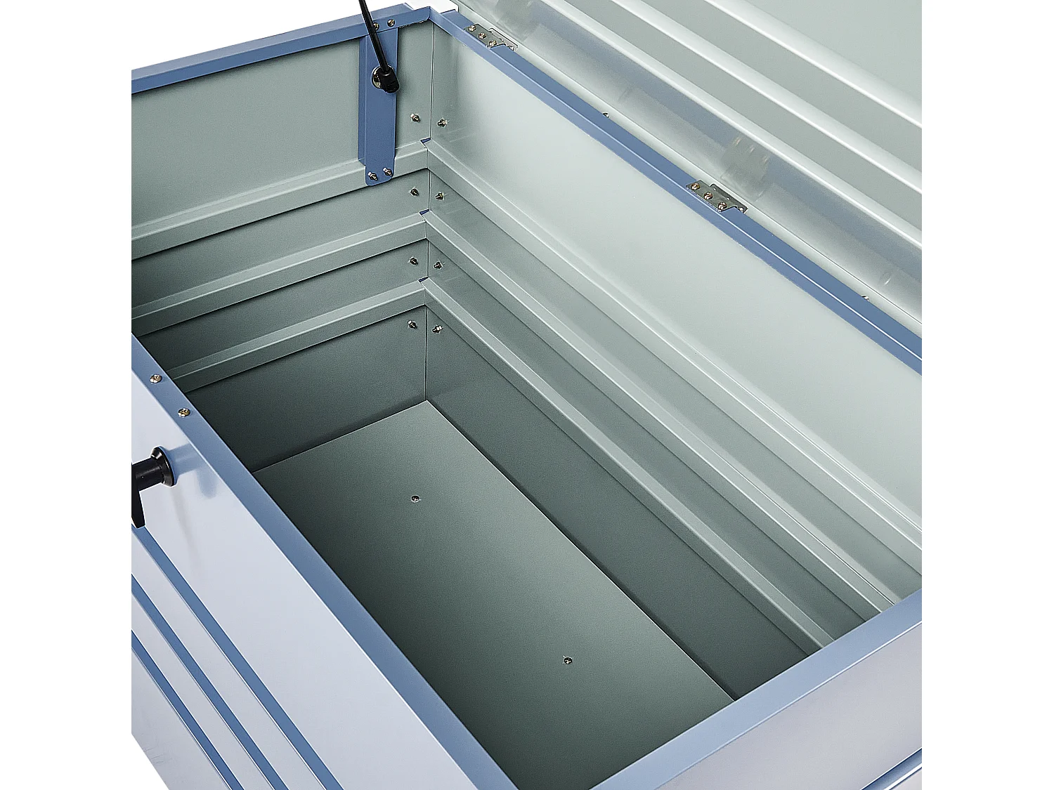 Coffre de rangement CEBROSA 132 cm 62 cm Bleu