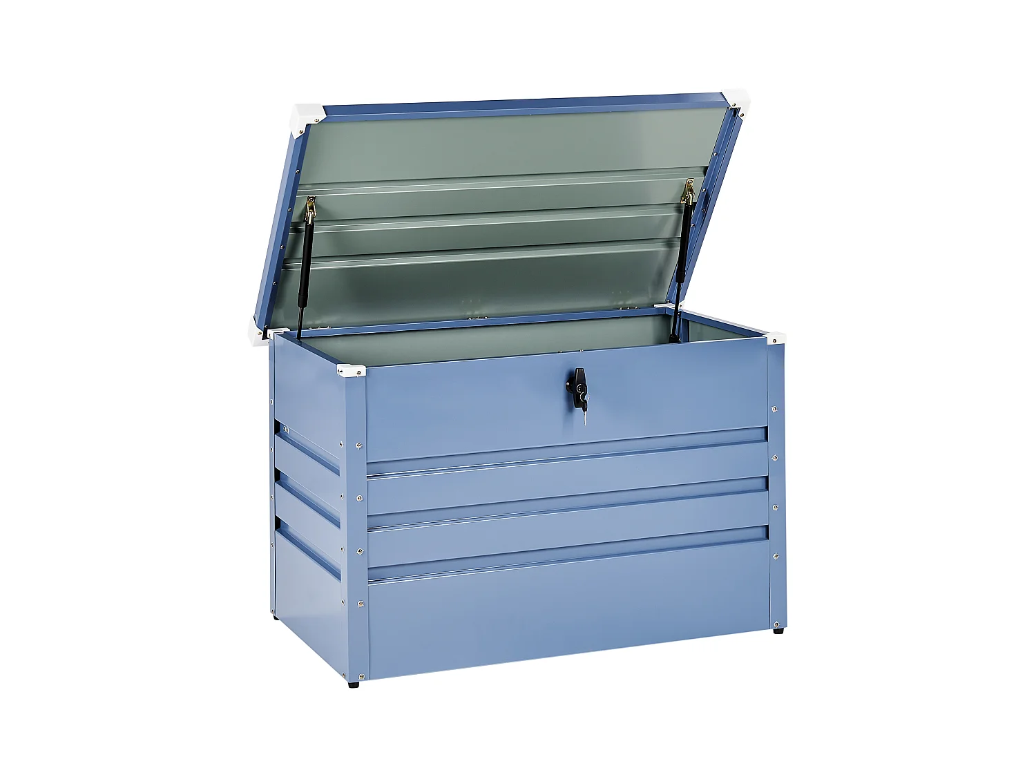 Coffre de rangement CEBROSA 100 cm 62 cm Bleu