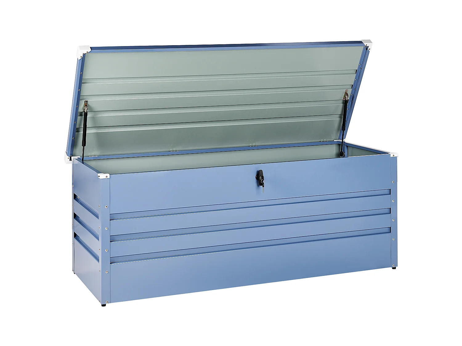 Coffre de rangement CEBROSA 165 cm 70 cm Bleu